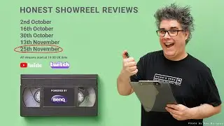 Honest showreel reviews 39 | Powered by @BenQEurope & @AQCOLORbyBenQEurope