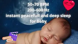 65 BPM - 600 Hz - Sommeil instantan&eacute;, paisible et profond pour b&eacute;b&eacute;