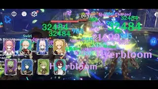 YAE AND KUKI | HYPERBLOOM REACTION 💦☘️⚡|  SPIRAL ABYSS 3.1