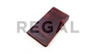 The Regal Phone Wallet | Leather Wallet | Handmade Product | Chisel & Mallet #handmade