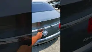 mercedes s500 open Trunk 👀😱#shorts #mercedes #s500 #amg #opening