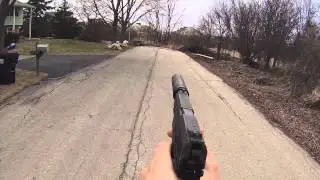 (Airsoft) TM MK23 range