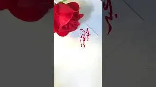 Abdul Qadeer name's calligraphy video #calligraphymasters #moderncalligraphy #nameart #calligraphy