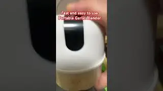 Fast and easy to use Portable Garlic Blender | Chopper | Electric Food Chopper | #shorts