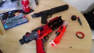 Inside a Star Wars Nerf Death Trooper blaster