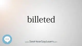 billeted