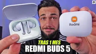 SON una REVOLUCIÓN!🔥XIAOMI REDMI BUDS 5 | REVIEW tras 1 MES