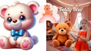 Let's sing teddy 🧸song with creative miyu | sing along | nursery song🎙️|kid song👶 | sing & dance 🕺🧸|
