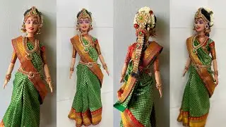 South Indian Bridal Barbie Doll Look | South Indian Bridal Barbie Dress Making
