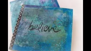 How to make a easy envelope  art journal / DIY Mini Art Journal