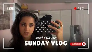 Pack with me for NYC!! | Sunday Vlog | KenzieChasman