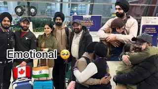 INDIA TO CANADA 🇨🇦 | LUDHIANA TO DELHI | Passport reh gya ghar 🏠 | PART-1 |