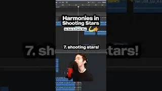 Stacking Harmonies for &ldquo;Shooting Stars&rdquo; with Za&iuml;e #harmonies #singing #newmusic