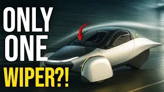 Инновационная система стеклоочистителей Aptera может стать лучшей разработкой электромобиля 2025 ...