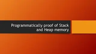 programmatically proof of stack and heap memory java