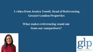 Jessica Tonoli, Head of Referencing at Greater London Properties, Estate Agents, Central London