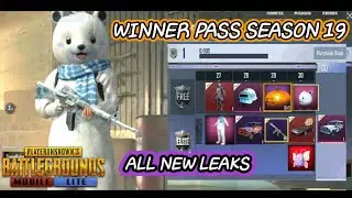 WINNER PASS SEASON 19 LEAKS || 1 TO 30 WP ALL REWARDS || PANIC GAMER
