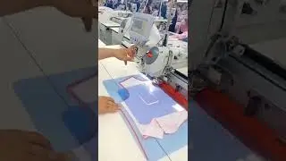 New technology machine automatic pocket sewing video #shorts