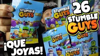 Abri 26 figuras sorpresa de STUMBLE GUYS 😱 buscando la coleccion completa
