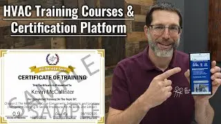 HVAC Training Courses & Certification Platform For Beginners & Experienced Technicians!