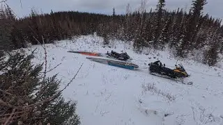Hauling Materials to our REMOTE Off Grid Cabin in Alaska