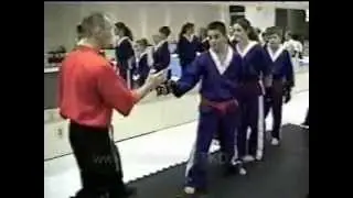 Freddie LaPan Seminar for kids - ending on a positive high-energy drill