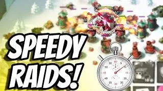 BOOM BEACH - SPEED WARRIOR RAIDS - HQ 20 GAMEPLAY