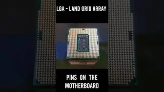 LGA vs PGA // CPU Sockets explained #shorts