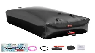 VEVOR Collapsible Water Storage Tank 142.7 Gal PVC
