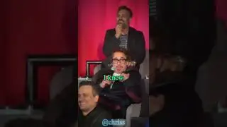 Only Robert Downey Jr Can Turn A Simple Fan Q&A Into A Comedy Show! 😂 #rdj #robertdowneyjr #shorts