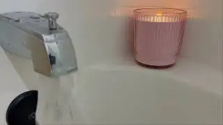 Bathtub Filling ASMR - Vanilla Essential Oils - White Noise for Sleep 