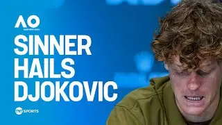Jannik Sinner reflects on his DIFFICULT loss to Novak Djokovic 😔
