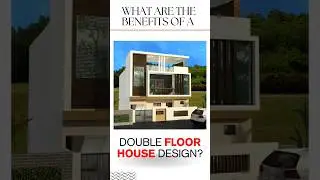 A double-floor house design #homedesign #services #modern #elevation #duplexhouses #homebuilding