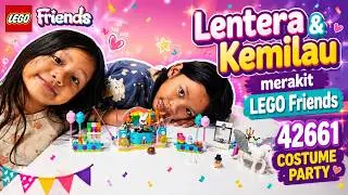 Lentera & Kemilau merakit Lego Friends 42661 Costume Party