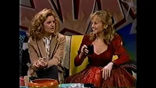 Pat Sajak Show (April 9, 1990) - Stephanie Zimbalist & Linda Purl