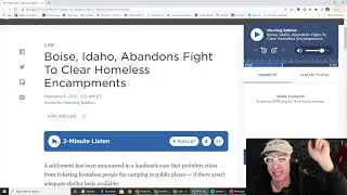 Boise Idaho Homeless People Have Just Won Their Anti-Homeless War