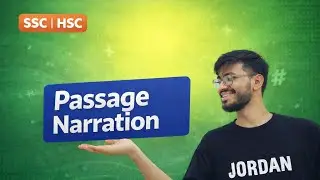 Passage Narration #ssc #hsc2025 