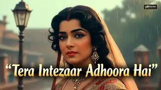 Tera Intezaar Adhoora Hai | 60s&ndash;70s Vintage Bollywood Style Sad Song | Heart Touching Love Story