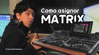 Como asignar MATRIX en Behringer WING | Tutorial MIXER WING