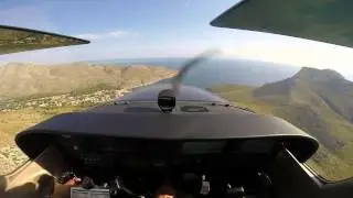 AvioCare inFlight - Take-Off von Mallorca Son Bonet nach S&uuml;dfrankreich