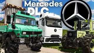 J'adore le NOUVEAU DLC Mercedes Benz de Farming Simulator 25 !