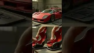 ferrari f40 #ai car restoration #restoration#car restoration