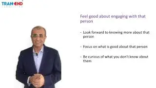 Rapport Building: Module 4: Feeling good about engaging with the other person