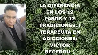 LA DIFERENCIA DE LOS 12 PASOS Y LAS 12 TRADICIONES