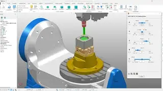 PowerMill 5 Axis Point Projection Finishing Tutorial (Part 19) | Advanced Surface Finishing