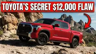 The $12,000 Engineering Flaw Toyota Hopes You NEVER Find