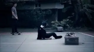 Skate &eacute; arte, cair faz parte