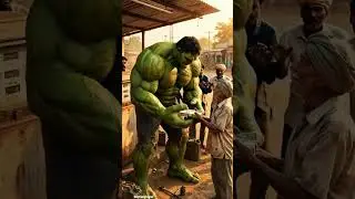 hulk ne jiti lamborghini #edit #animation #youtubeshorts #shorts