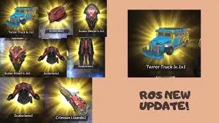 NEW Rules of Survival Lizard Update! Pulled ALL Skins! (NEW TRUCK)