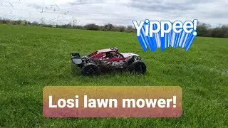 Losi DBXL-E 2.0 (MadMax Giant Grip tires) the lawn won't look the same!